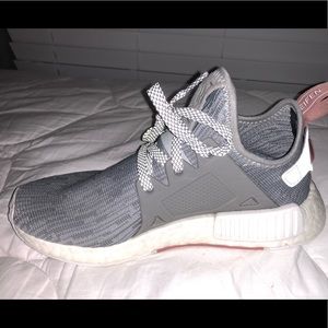 NMDs grey and muave